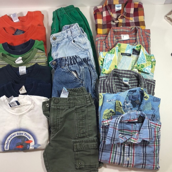 Other - “2T boys summer lot• shorts, tees, button-up -17pc Other - “2T boys summer lot• shorts, tees, button-up -17pc